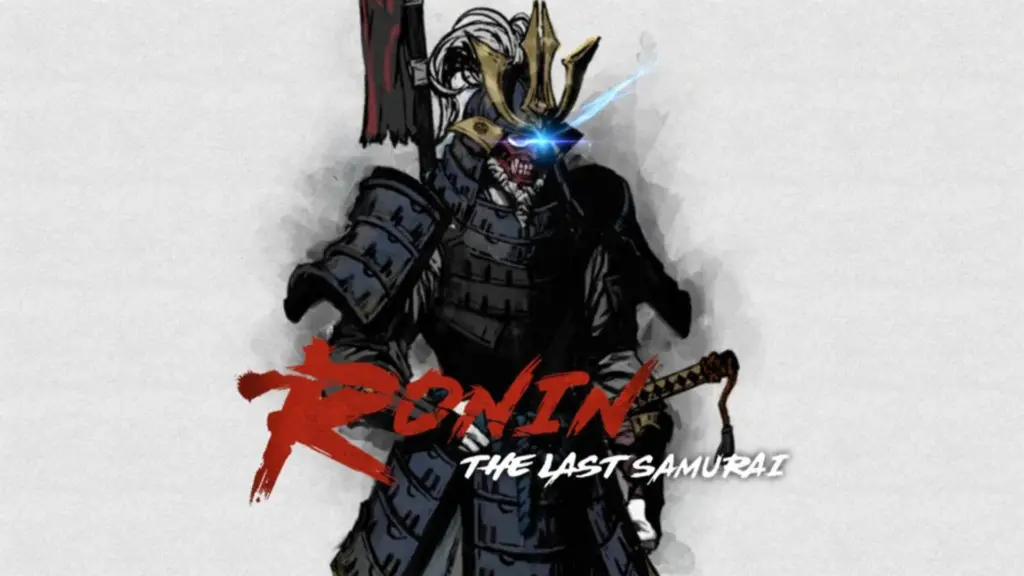 Ronin: The Last Samurai gameplay showing a combat samurai character.