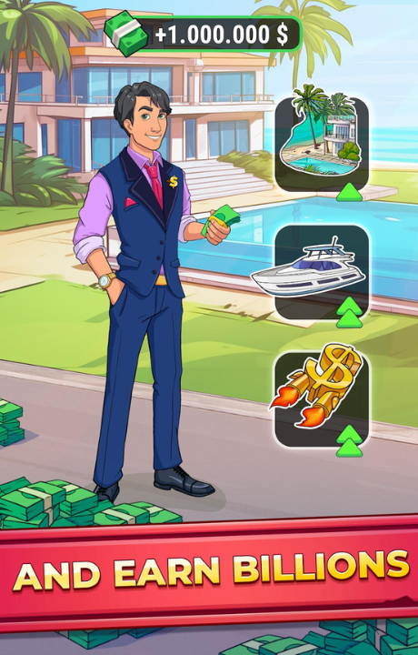 Business expansion in Rich Inc. Mod APK with unlimited funds.